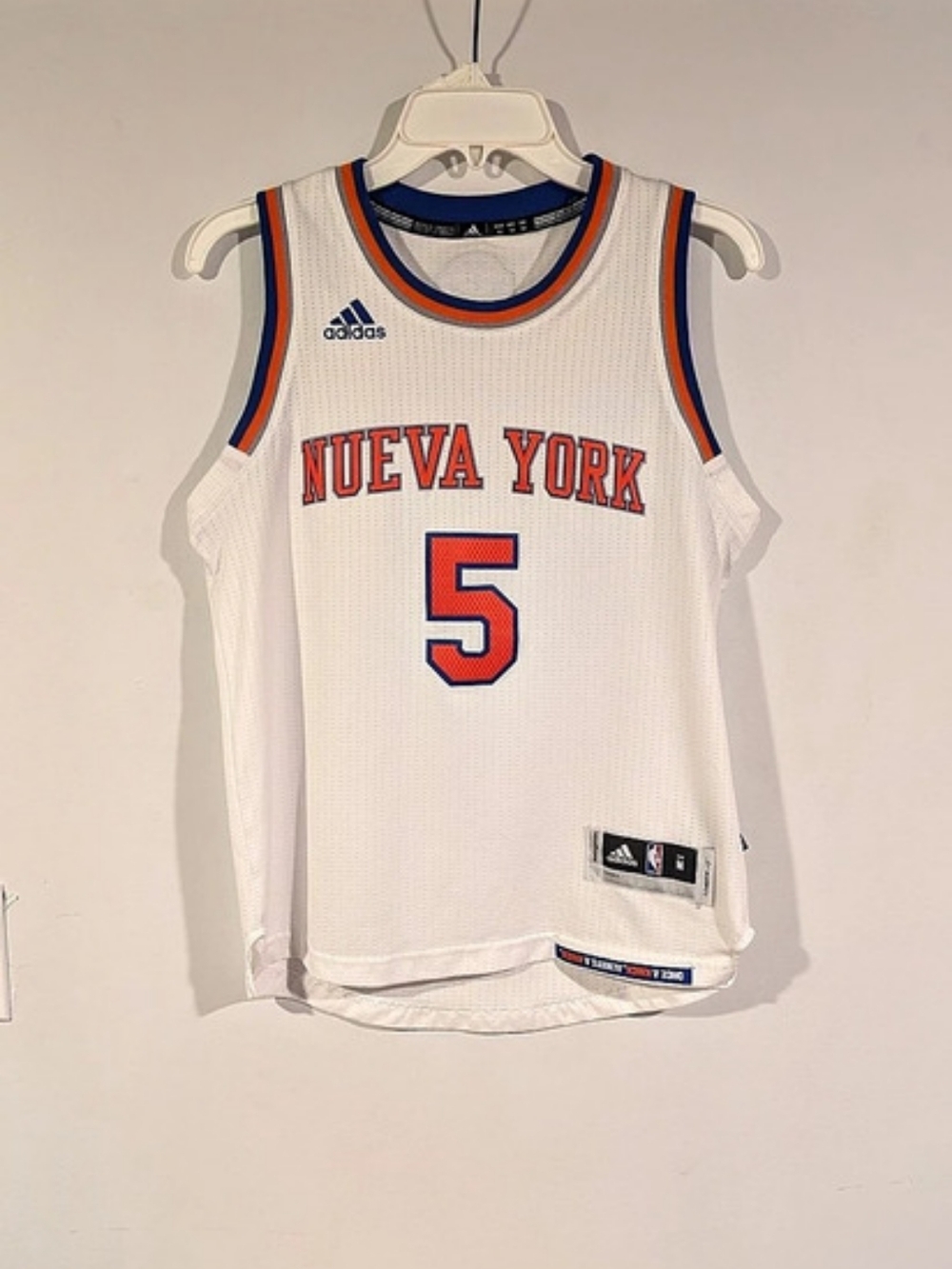 New York Knicks Tim Hardaway Jr. Latin Nights Jersey (Youth Medium) **RARE**